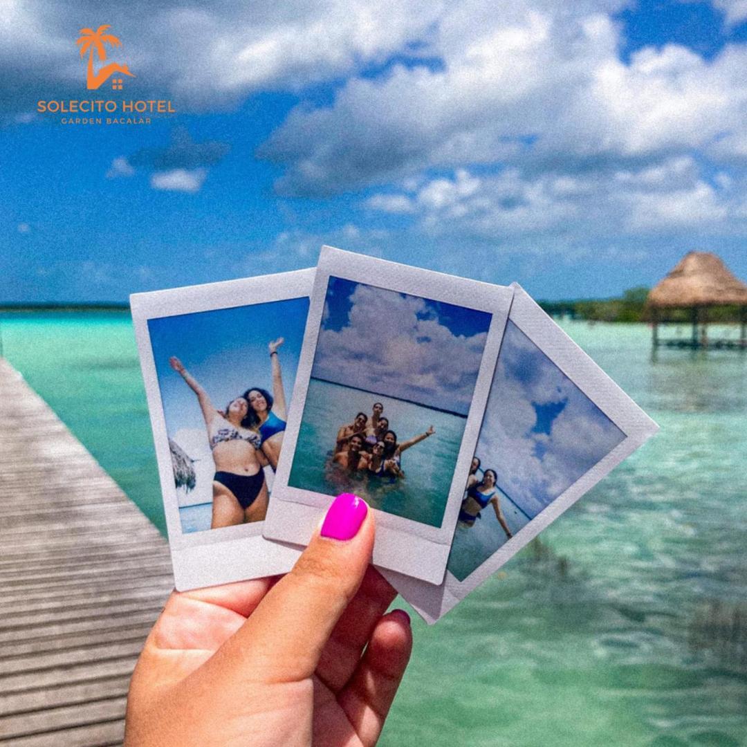 Hotel Apartaments Solecito Bacalar - Free Bikes & Paddle Exterior foto