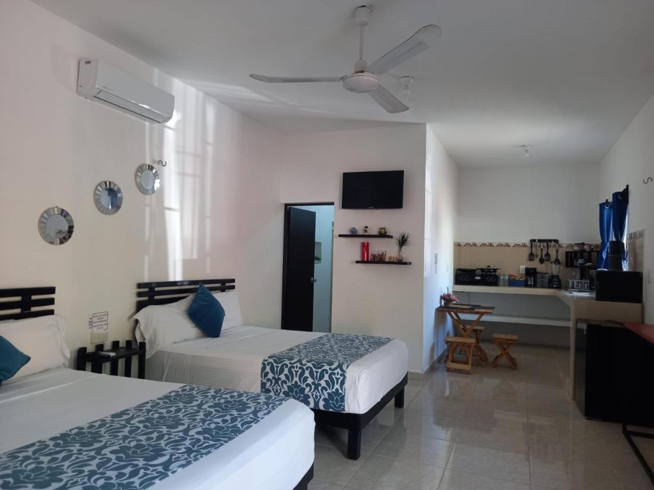 Hotel Apartaments Solecito Bacalar - Free Bikes & Paddle Exterior foto